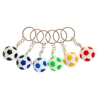 Porte-clés Ballon de Football - Couleurs Mixtes (48 pcs.)