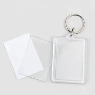 PORTE-CL&Eacute;S RECTANGULAIRE &Agrave; COLORIER (48 pcs.)