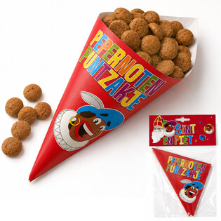 SACHETS CONIQUES SAINT-NICOLAS & PIET (36 pcs)