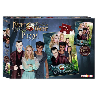 STUDIO 100 - PUZZLE NACHTWACHT 200 PI&Egrave;CES - AVEC POSTER GRATUIT (12 pcs)