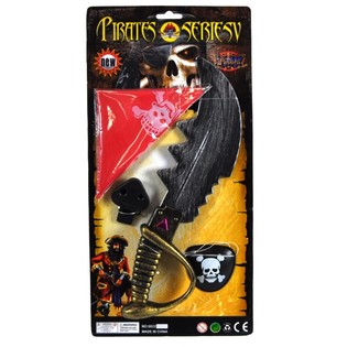 Set de Pirate sur Carte - Modèle 1 (6 pcs)