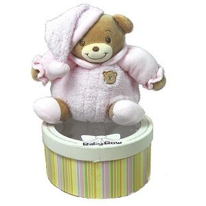 PELUCHE BABY BOW EN BOÎTE CADEAU - MODÈLE 4
