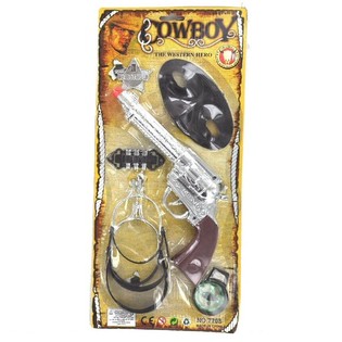 Set de Cowboy sous Carte - Modèle 7 (6 pcs)