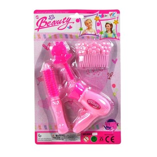 Set de Coiffure pour Filles sur Carte (6 pièces)